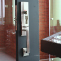 Cerradura de placa contemporánea adecuada para cerradura de puerta de acceso tanto interna como externa